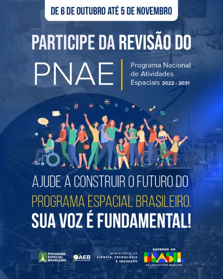 AIAB APOIA AEB NO PROCESSO DE PARTICIPAÇÃO SOCIAL NA REVISÃO DO PROGRAMA NACIONAL DE ATIVIDADES ESPACIAIS (PNAE 2022-2031)